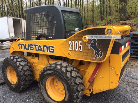 2001 mustang skid steer model number 2105|used mustang steer for sale.